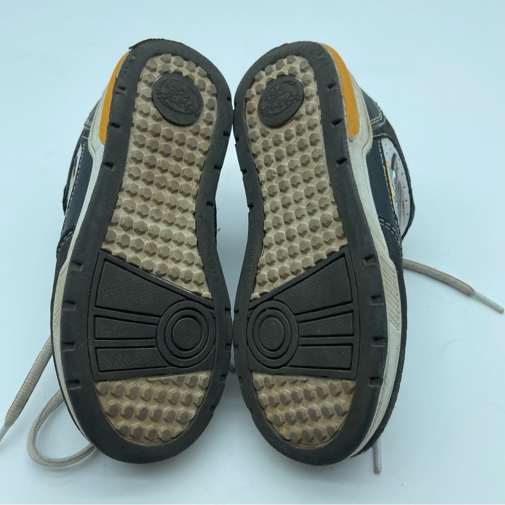 Phineas and Ferb Shoes Toddler Boy 11.5 Black White Lace Up - Picture 7 of 8